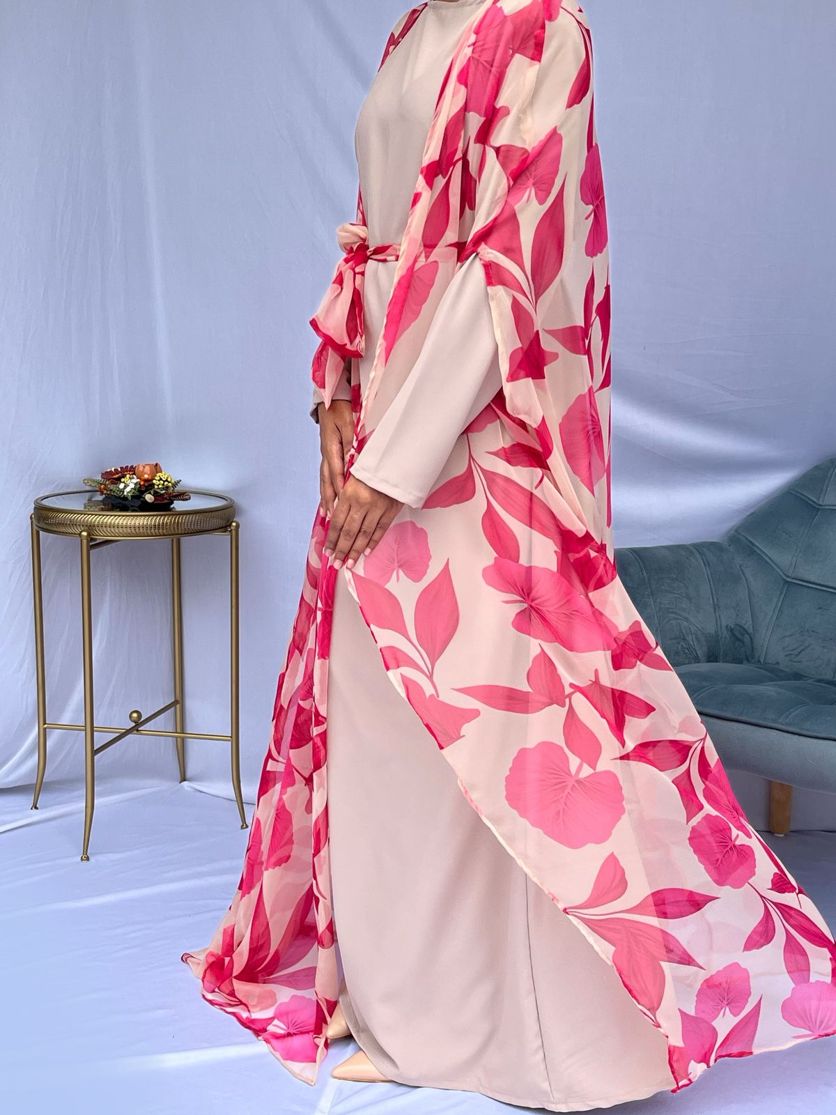 Printed Cape Set