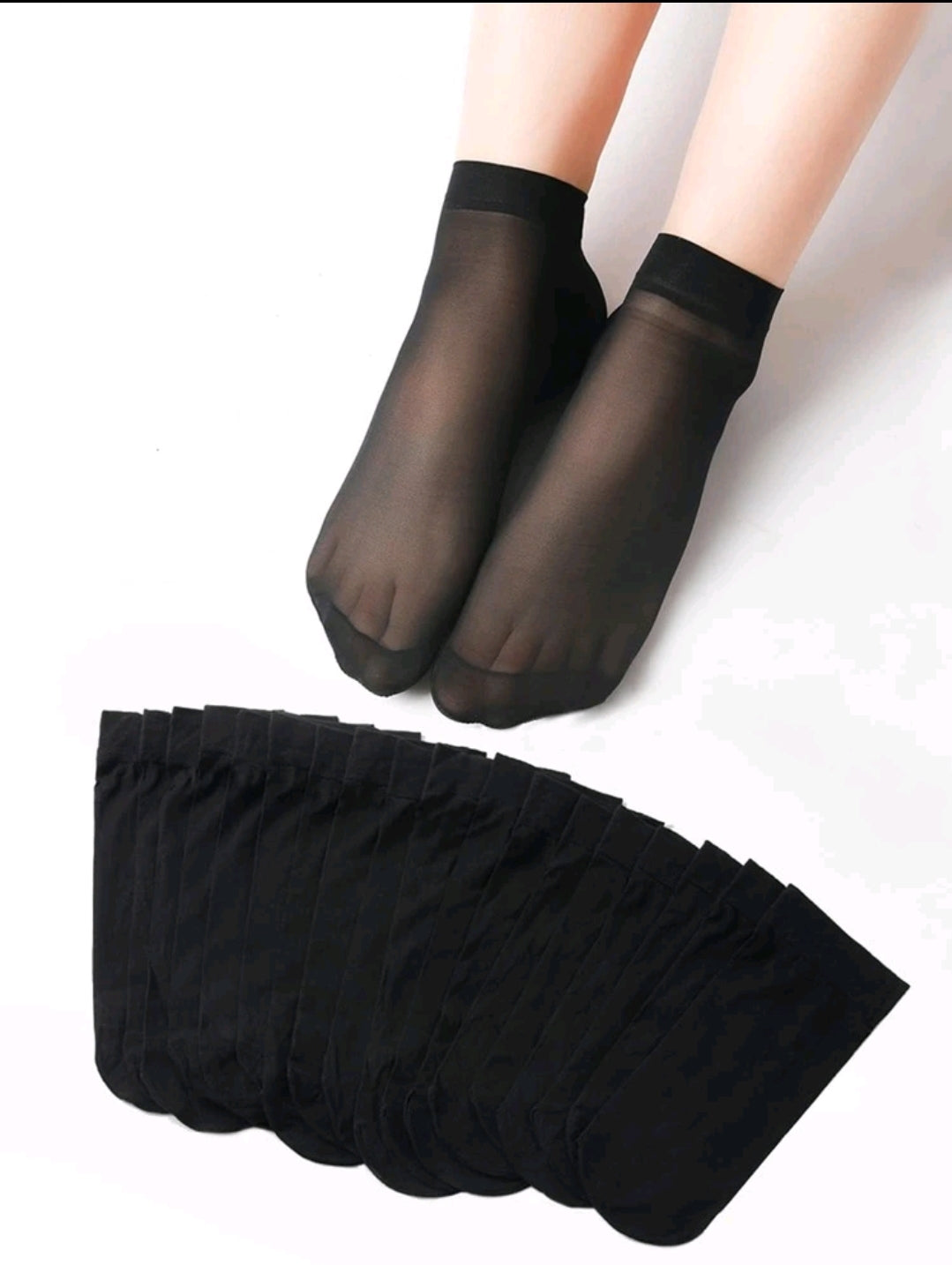 Sheer Mesh Socks