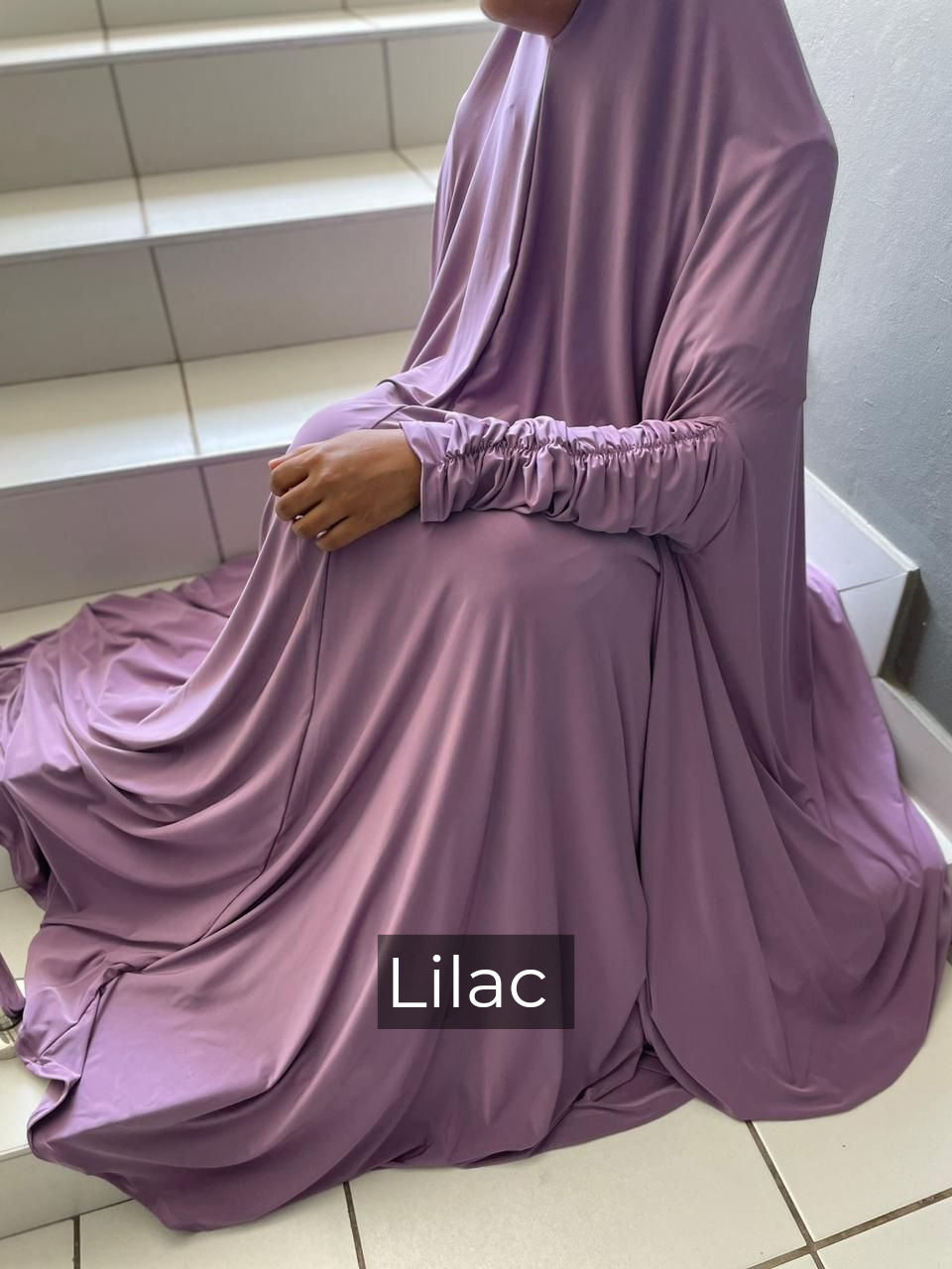 Batwing Abaya with attached Burqi