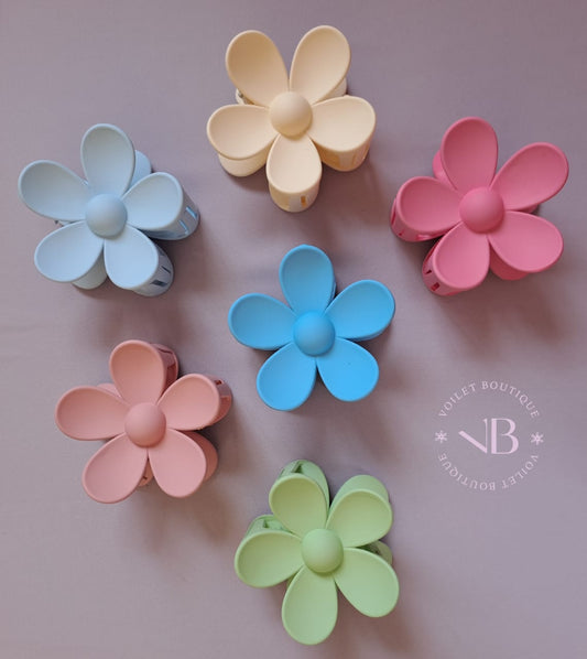 Flower Hair Claw