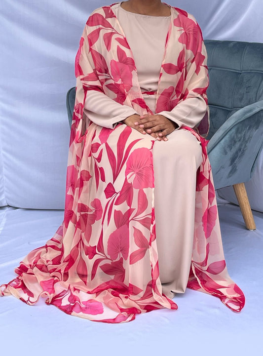 Printed Cape Set