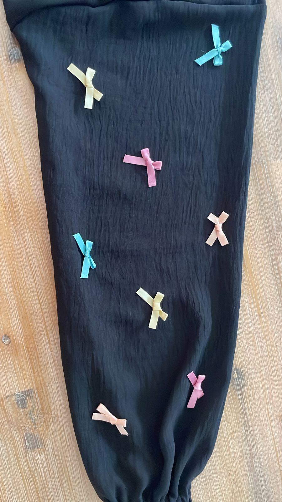 Kids Bow Sleeve Abaya