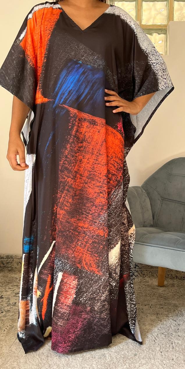 Satin Kaftan