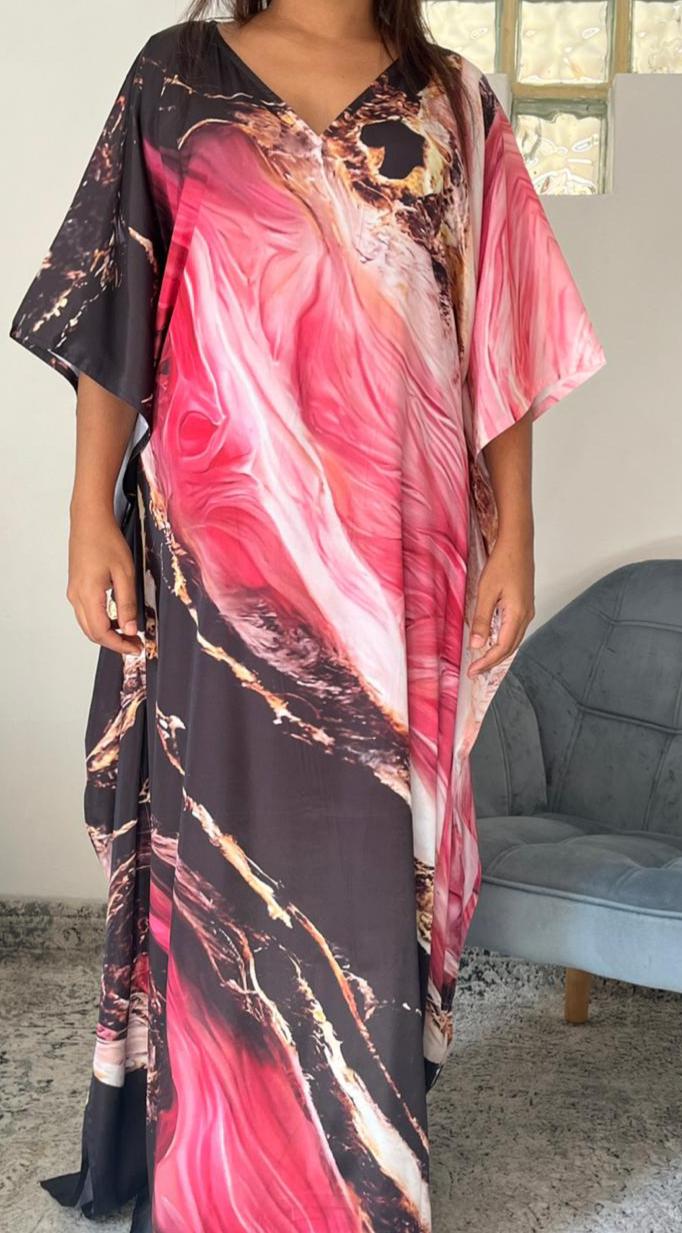 Satin Kaftan