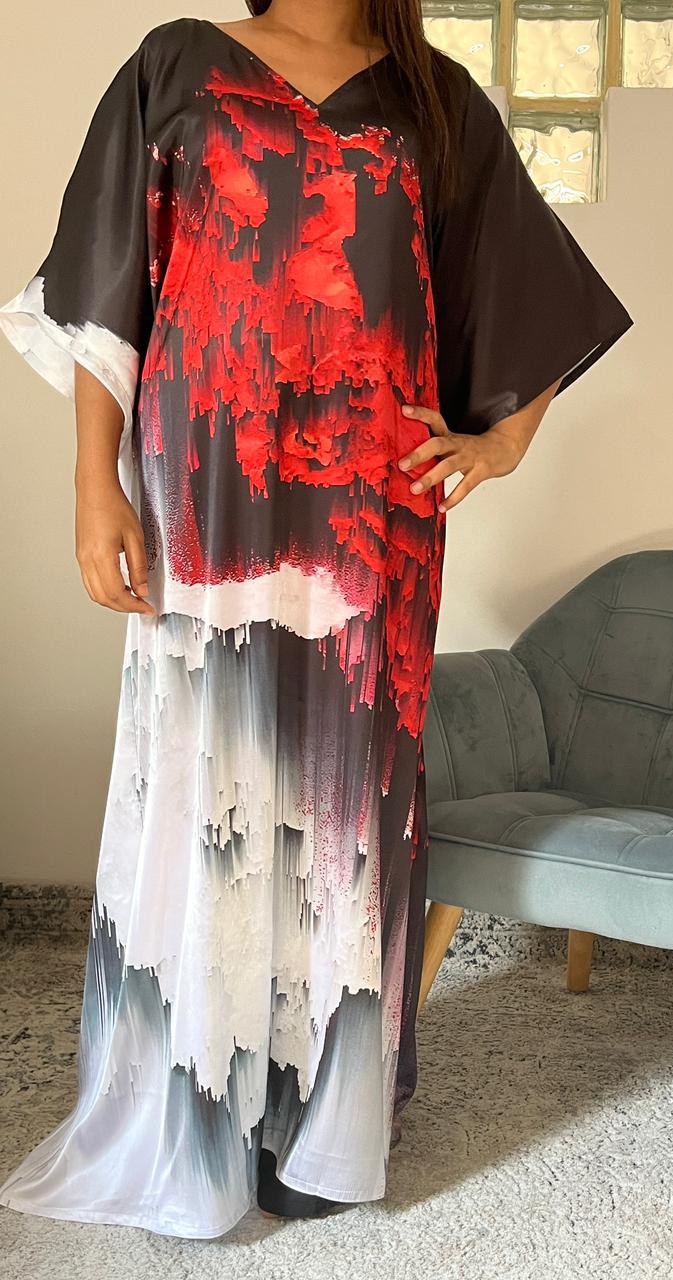 Satin Kaftan