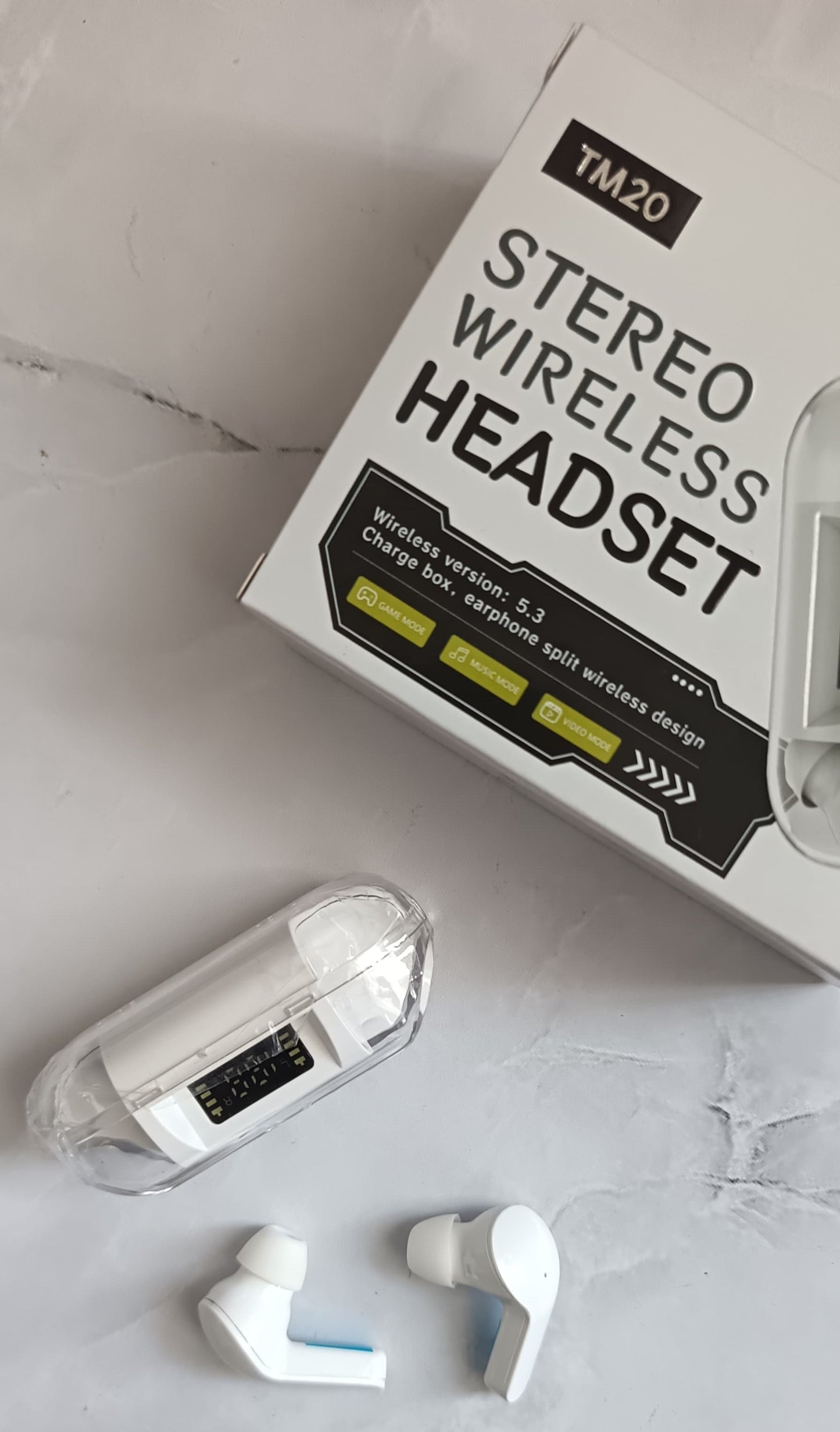 TM20 Stereo Wireless Headset