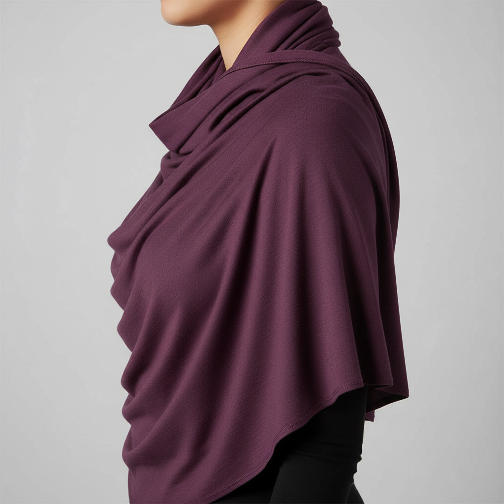 Plum Modal Scarf
