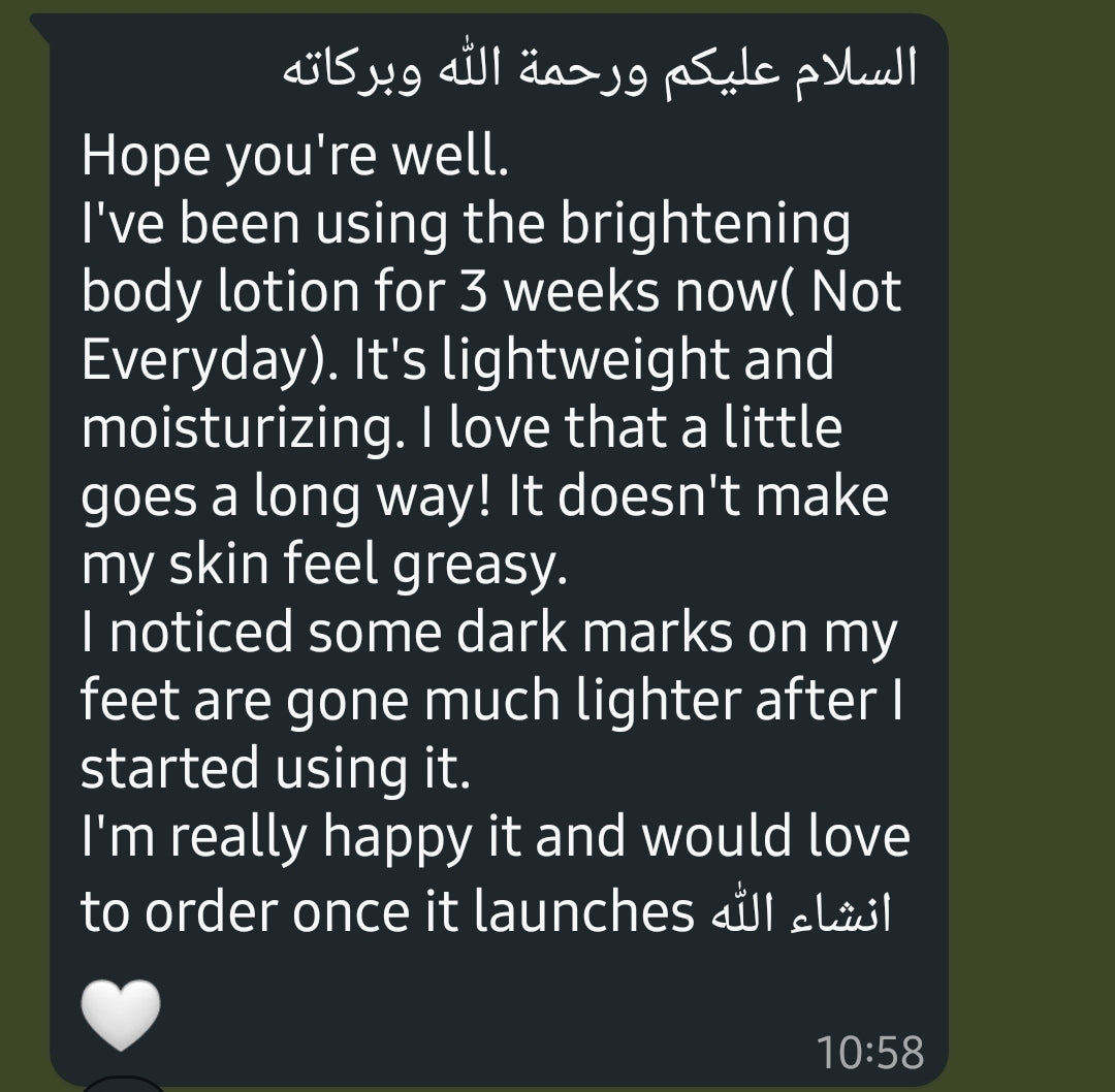 Brightening Body Lotion