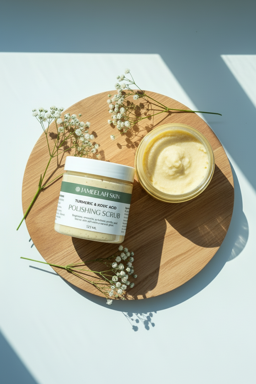 Turmeric & Kojic Acid Polishing Scrub - Updated Layout