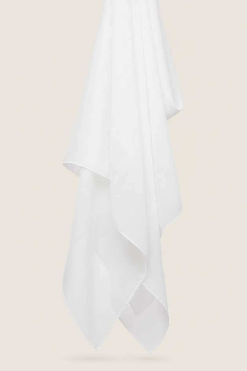 White Premium Chiffon